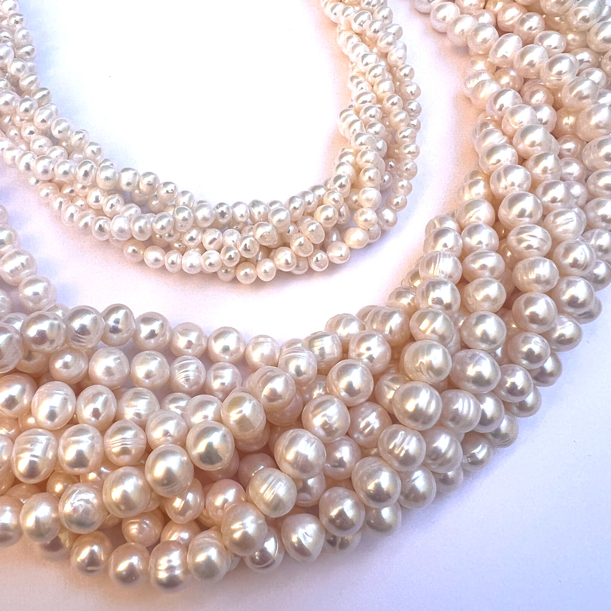 Freshwater Potato Pearls - A Grade – The Bead Shop