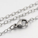 Small Cable Chain Necklace  - 23.5"