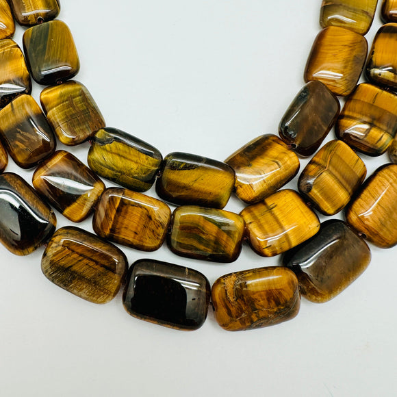 Tigers Eye- Rectangles