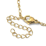 Figaro Chain Necklace - Plated Stainless - 17.7"