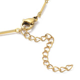 Bar Link Chain Necklace - 17.56"