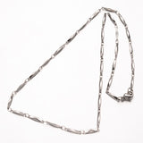 Bar Link Chains Necklace - 17.2"