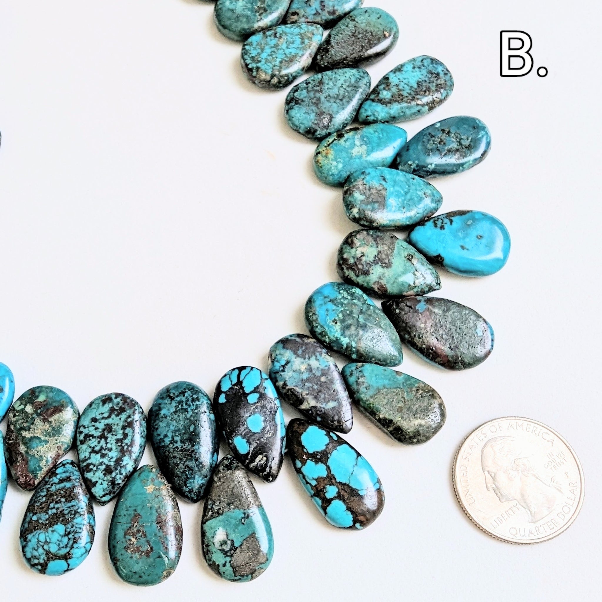 15 Pcs Sleeping Beauty Turquoise Teardrop sold Smooth 16x24-17x26mm Turquoise Loose Beads, Natural Turquoise Tear drop Jewellery Making Beads