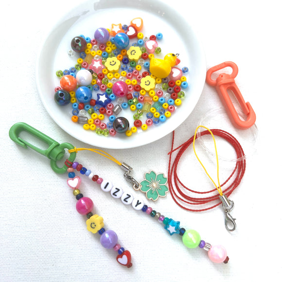 Large Lot of Assorted Beads, Jewelry Making Supplies, 30 Bags Or