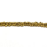 Brass Spacer Bead Strands