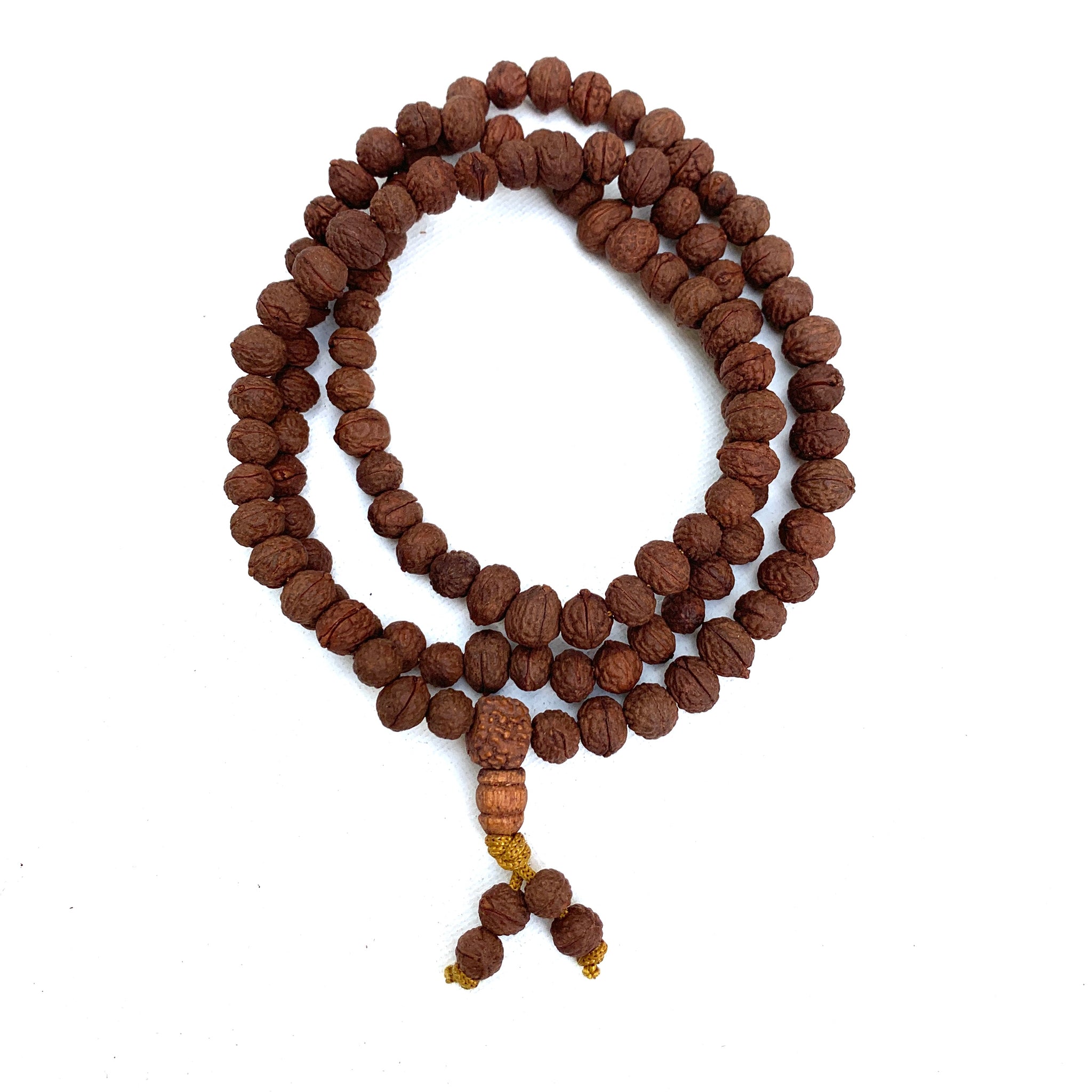 Bodhi Seed mala Beads Necklace Buddhist Meditation Big 14-16 mm 27