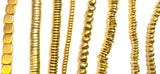 Brass Spacer Bead Strands