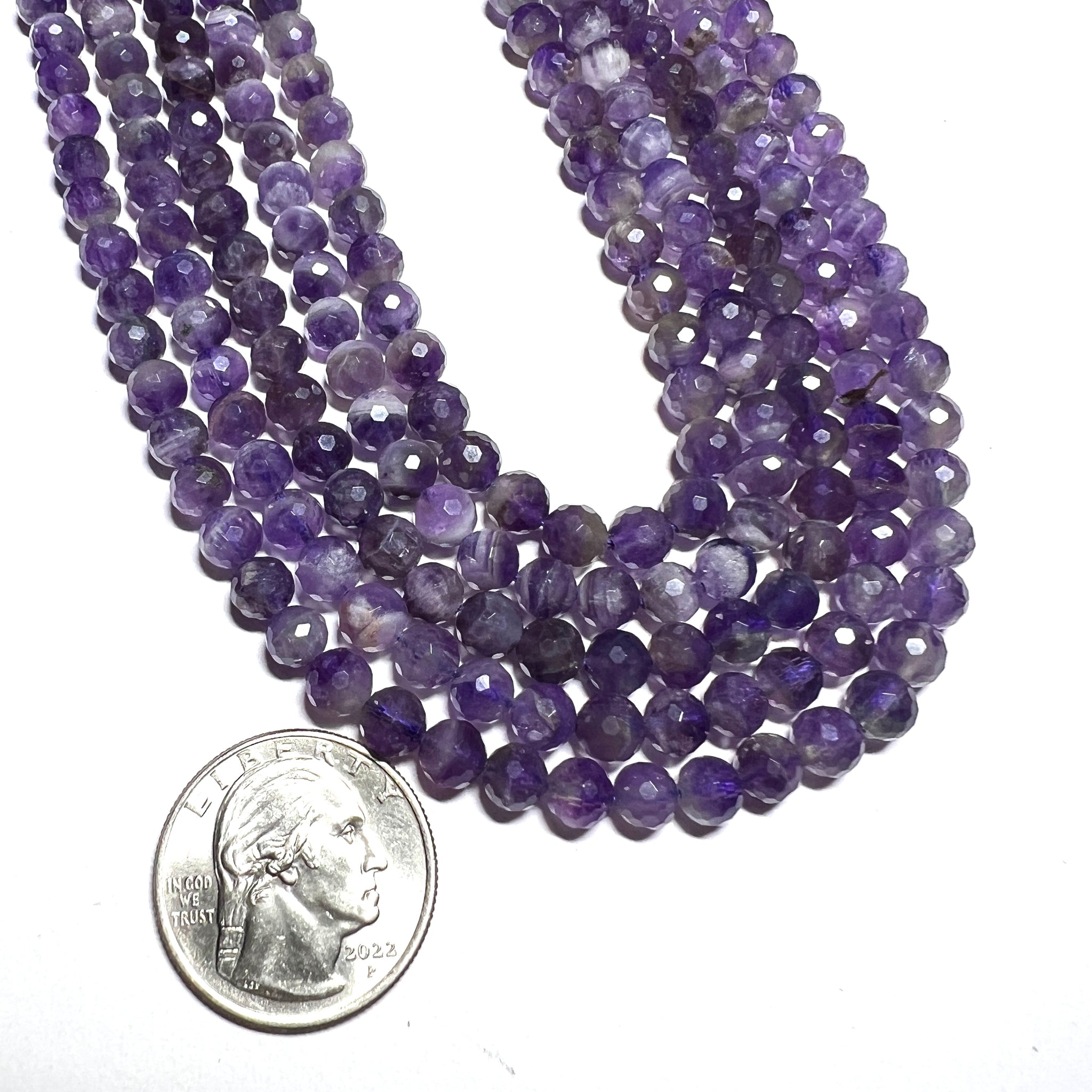 Amethyst Item30 Faceted offers Gemstone