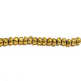 Brass Spacer Bead Strands